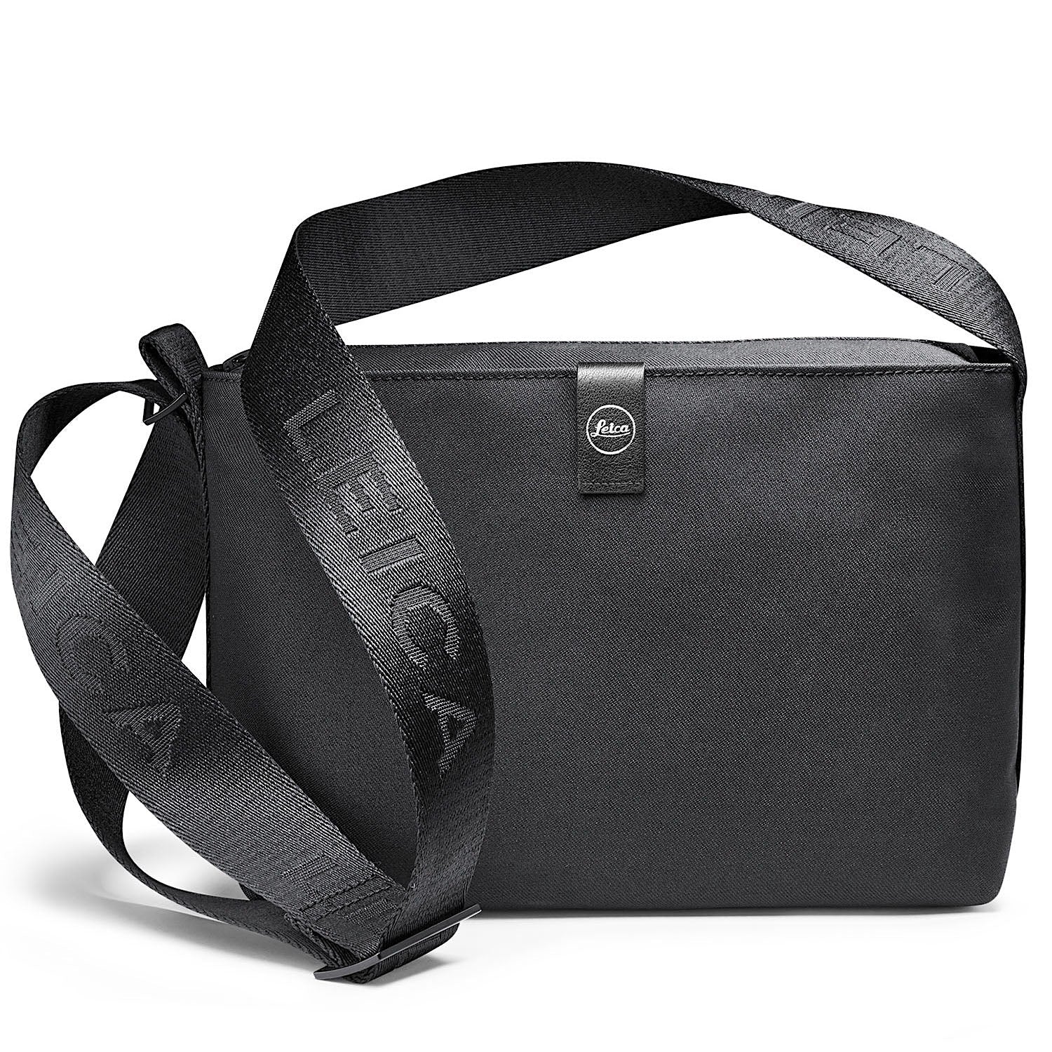 Leica Crossbody Bag SOFORT, M, Recycled Polyester, Black