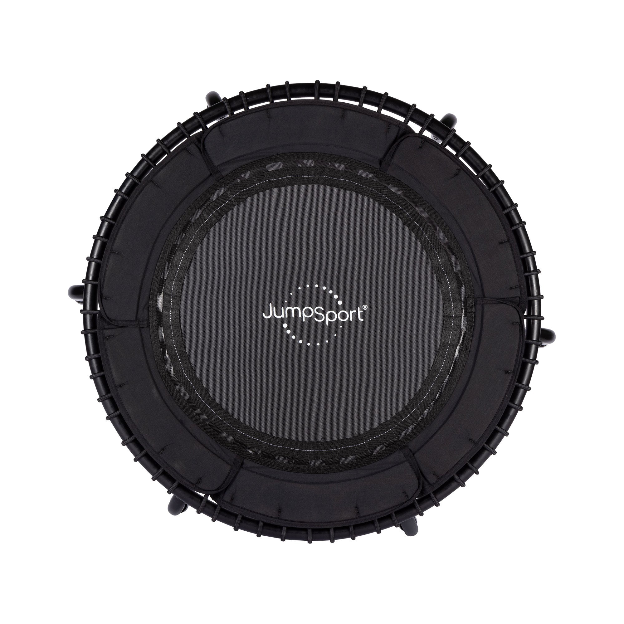 Disc-O-Bed JumpSport 370 Home Gym 39" Heavy Duty Fitness Trampoline with 4-In-1 DVD, Black - 168416