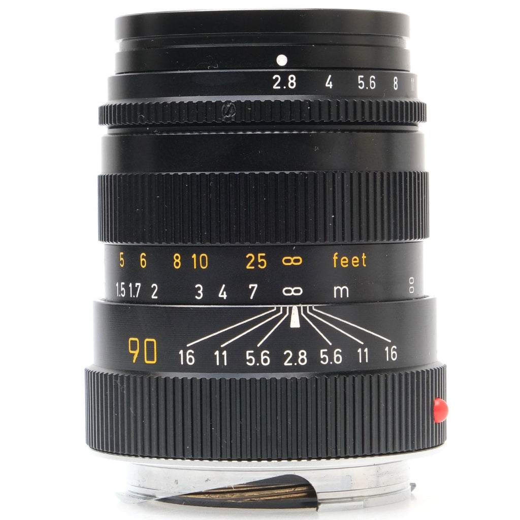 Leica 90mm f2.8 Tele-Elmarit-M, Black, Boxed 3316825