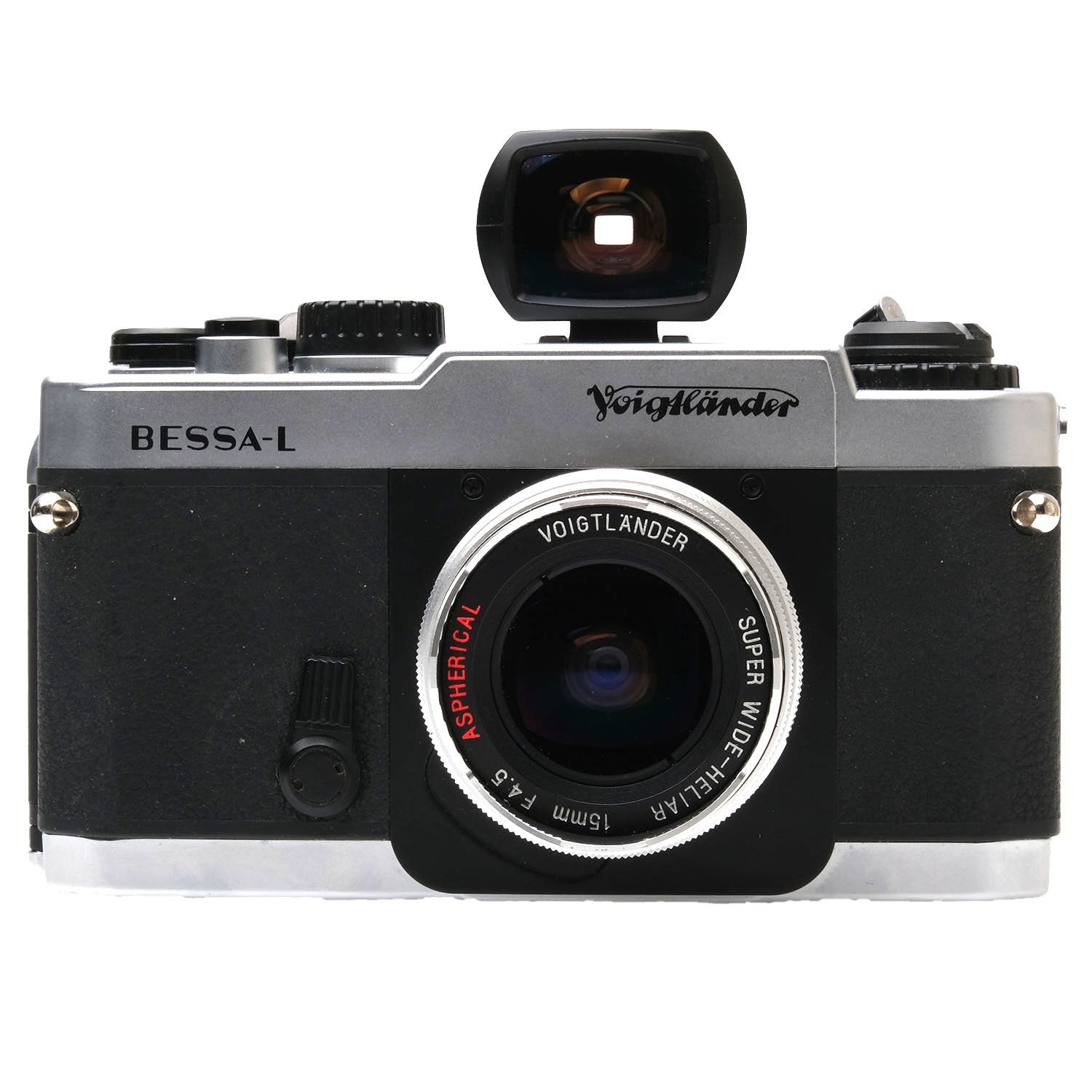 Voigtlander Bessa-L Silver, 15mm f4.5, Finder 10097 - 1748393