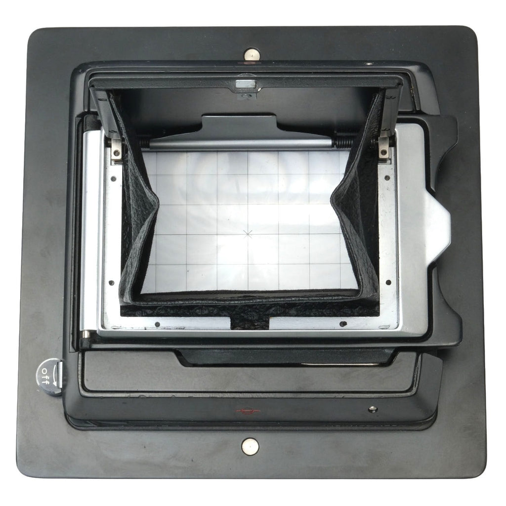 Linhof 4x5-2x3 Reducing Adapter,  Ground Glass Back (9+) - 1786206