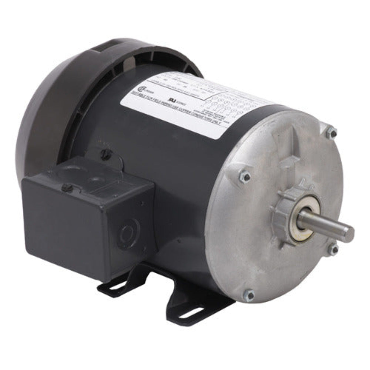 U.S. Motors T14B3P9 General Purpose Single Phase TEFC Cradle/Stud Motor - T14B3P9