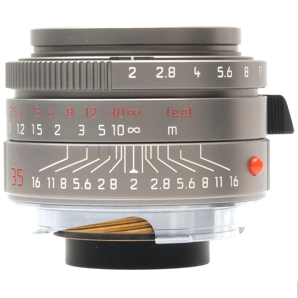 Leica 35mm f2 Asph Titanium, Boxed 3886676