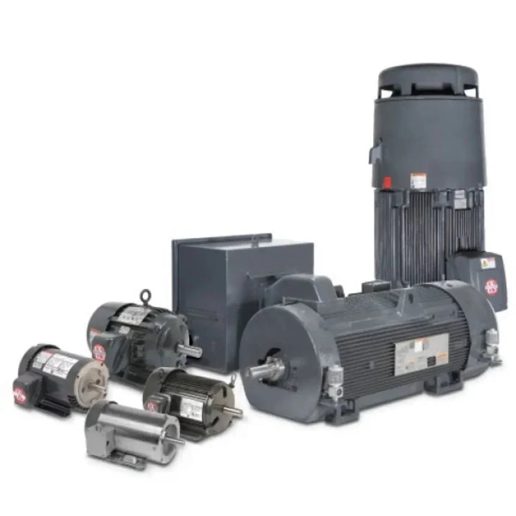 U.S. Motors 8D15P3C Severe Duty & IEEE 841 Three Phase TEFC Horizontal - Footed Motor - 8D15P3C