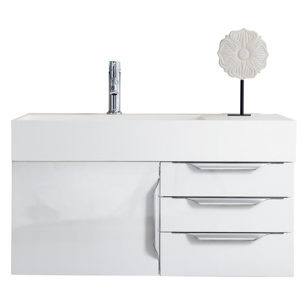 James Martin Vanities Mercer Island 36" Single Vanity - 389-V36-AGR-G-DGG
