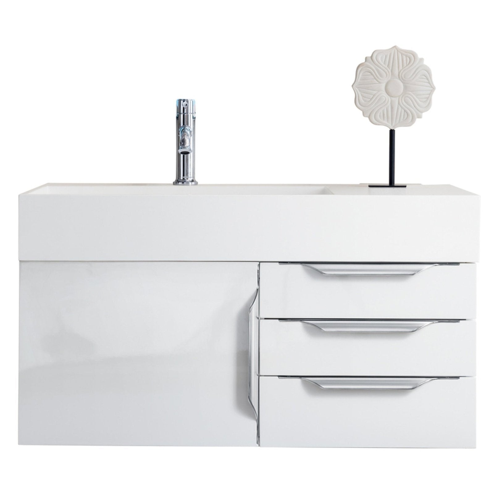 James Martin Vanities Mercer Island 36" Single Vanity - 389-V36-AGR-G-DGG