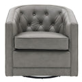 New Pacific Direct Walsh Top Grain Leather Swivel Chair  - 1900153-428