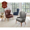 New Pacific Direct Bjorn Top Grain Leather Accent Chair -  1900155-428