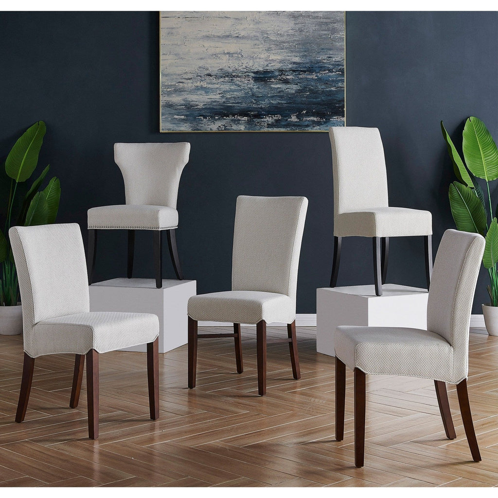 New Pacific Direct Valencia Fabric Chair, (Set of 2)  - 1900164-276