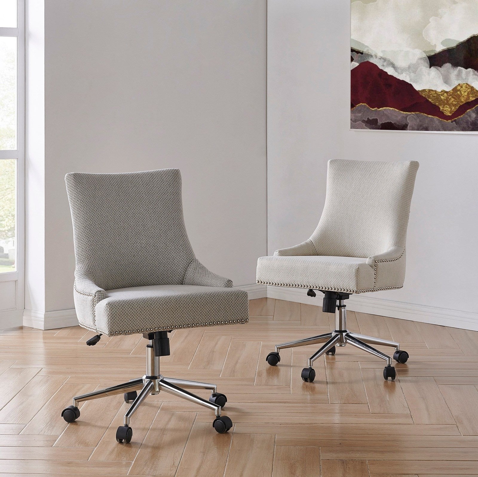 New Pacific Direct Charlotte Fabric Office Chair -  1900165-410