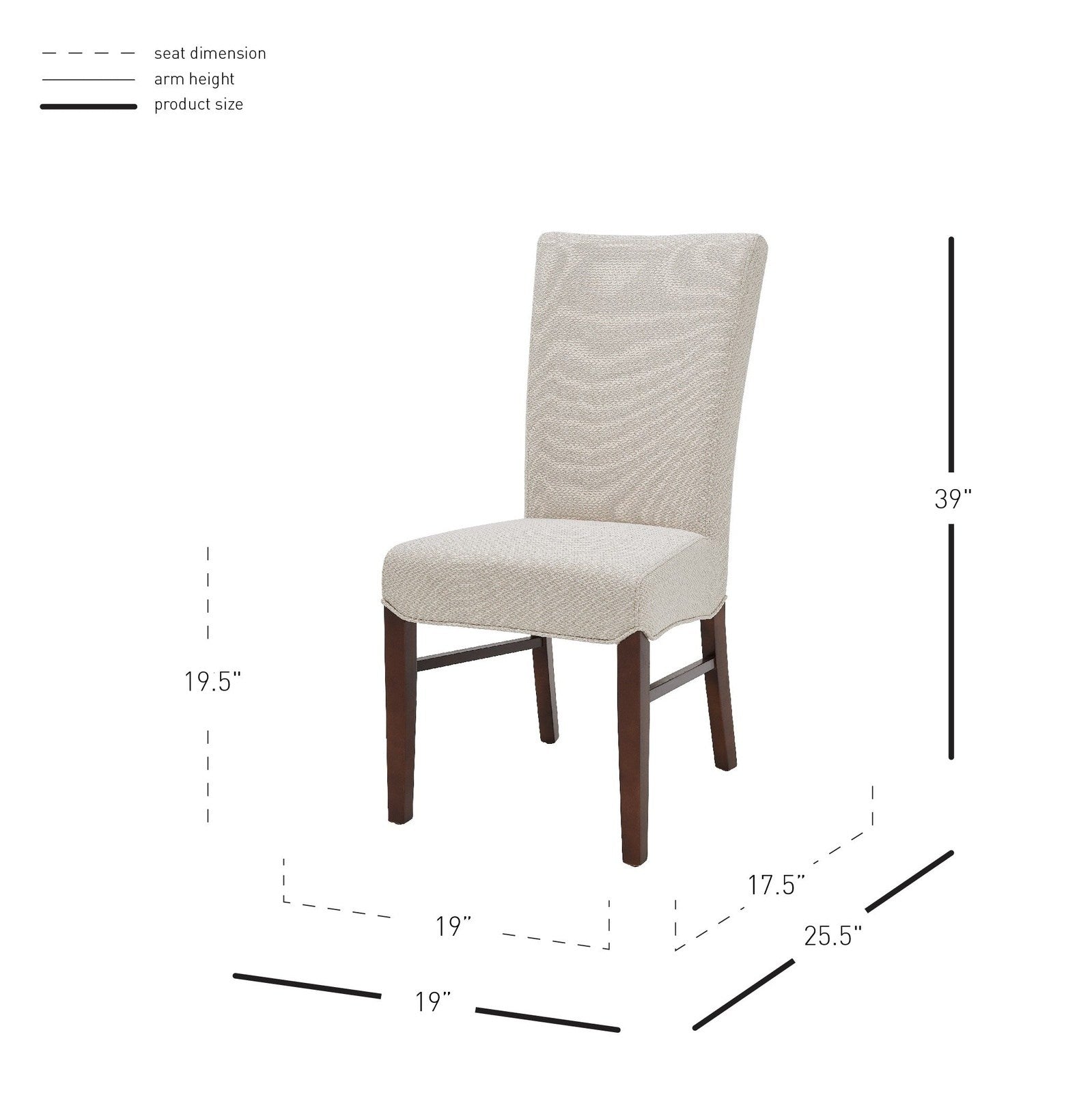 New Pacific Direct Milton Fabric Chair, (Set of 2)  - 1900168-276