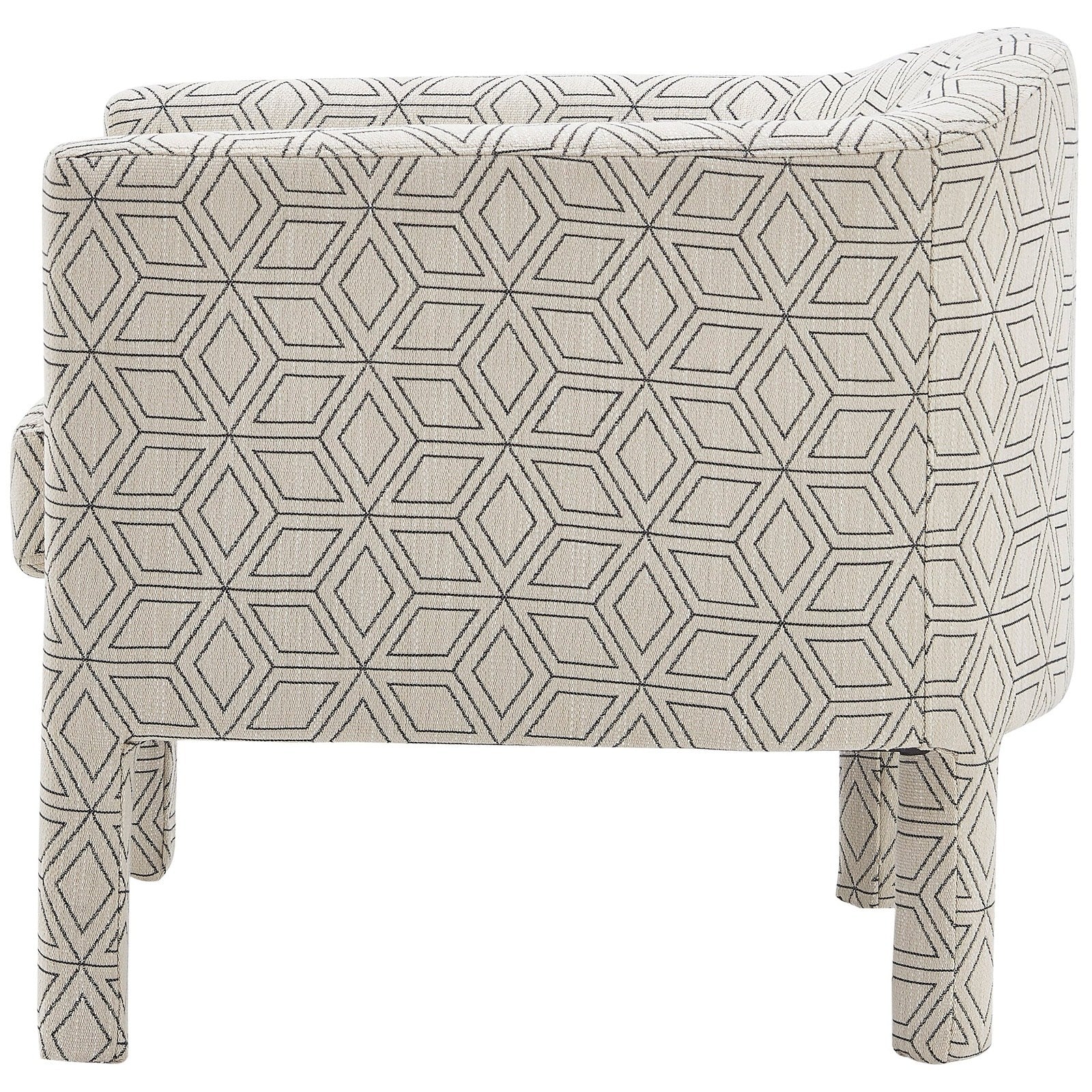 New Pacific Direct Jennifer Fabric Accent Arm Chair  - 1900172-GD