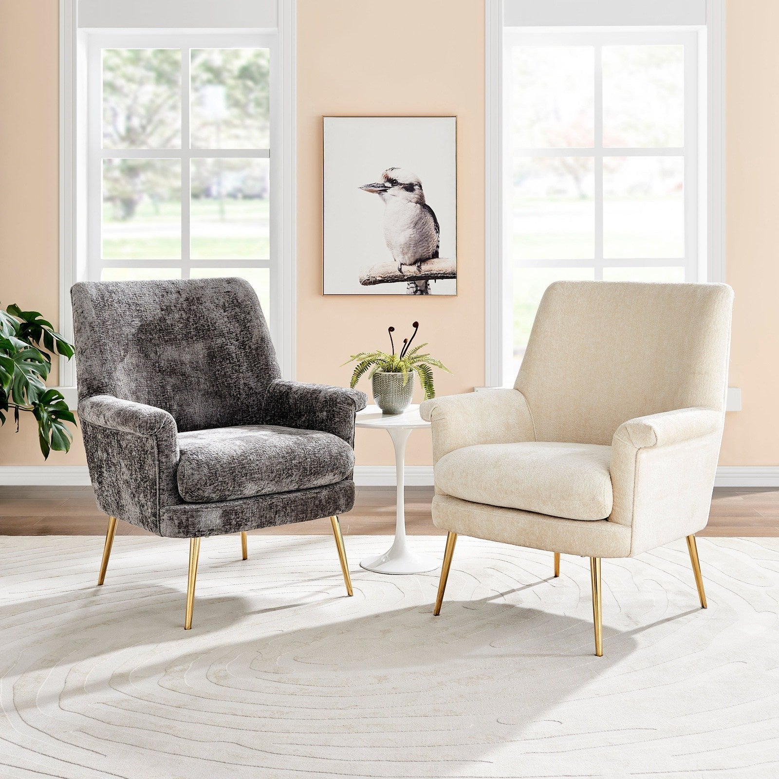 New Pacific Direct Kaylee Fabric Accent Arm Chair  - 1900184-567