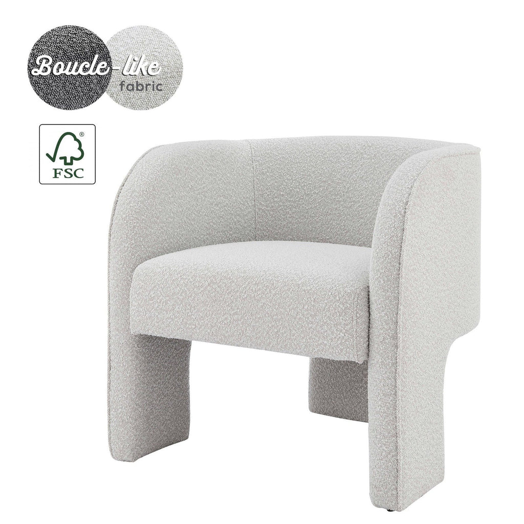 New Pacific Direct Matteo Fabric Accent Arm Chair -  1900186-563