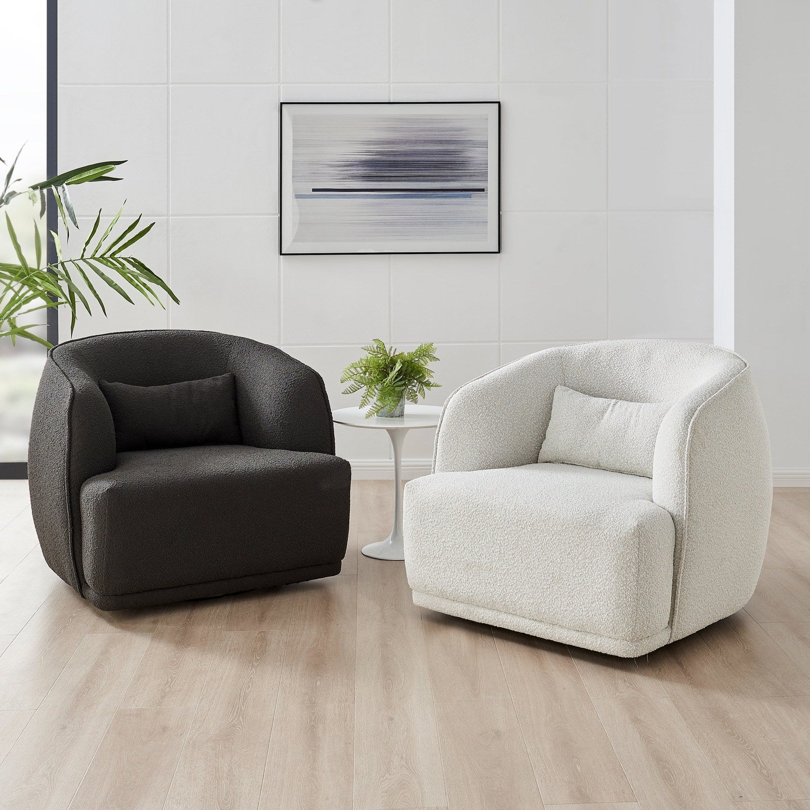 New Pacific Direct Steward Fabric Swivel Accent Chair -  1900188-576
