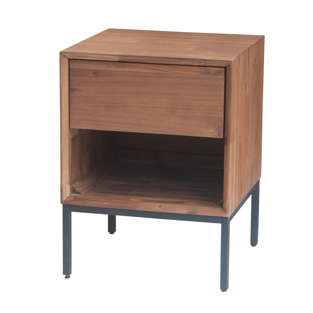 New Pacific Direct Hathaway 1-Drawer Night Stand -  8000047