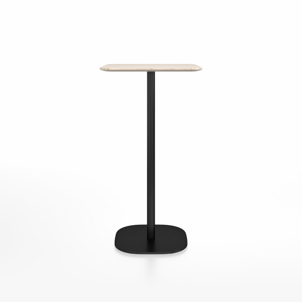 Emeco 2 Inch Bar Table - 24" x 30" Rectangular - 2INCHBT2430FALU
