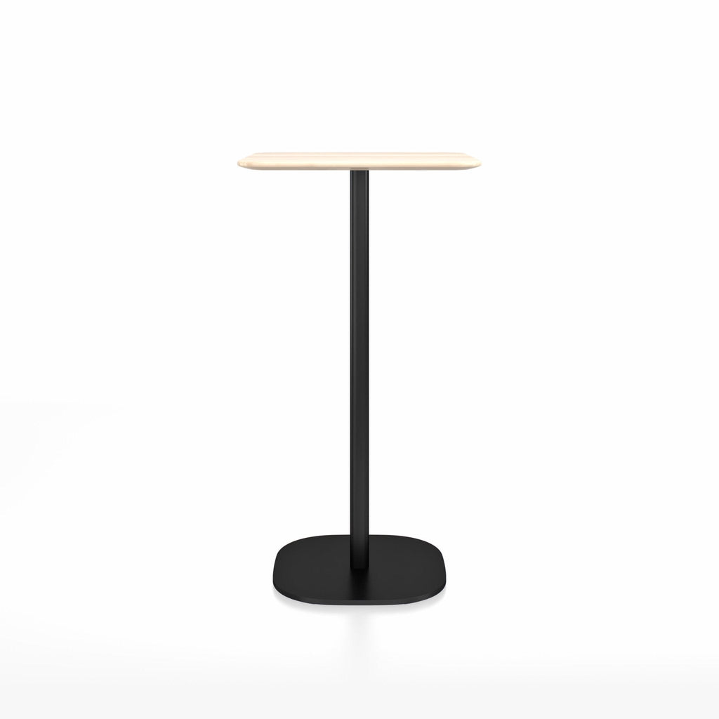 Emeco 2 Inch Bar Table - 24" x 30" Rectangular - 2INCHBT2430FALU