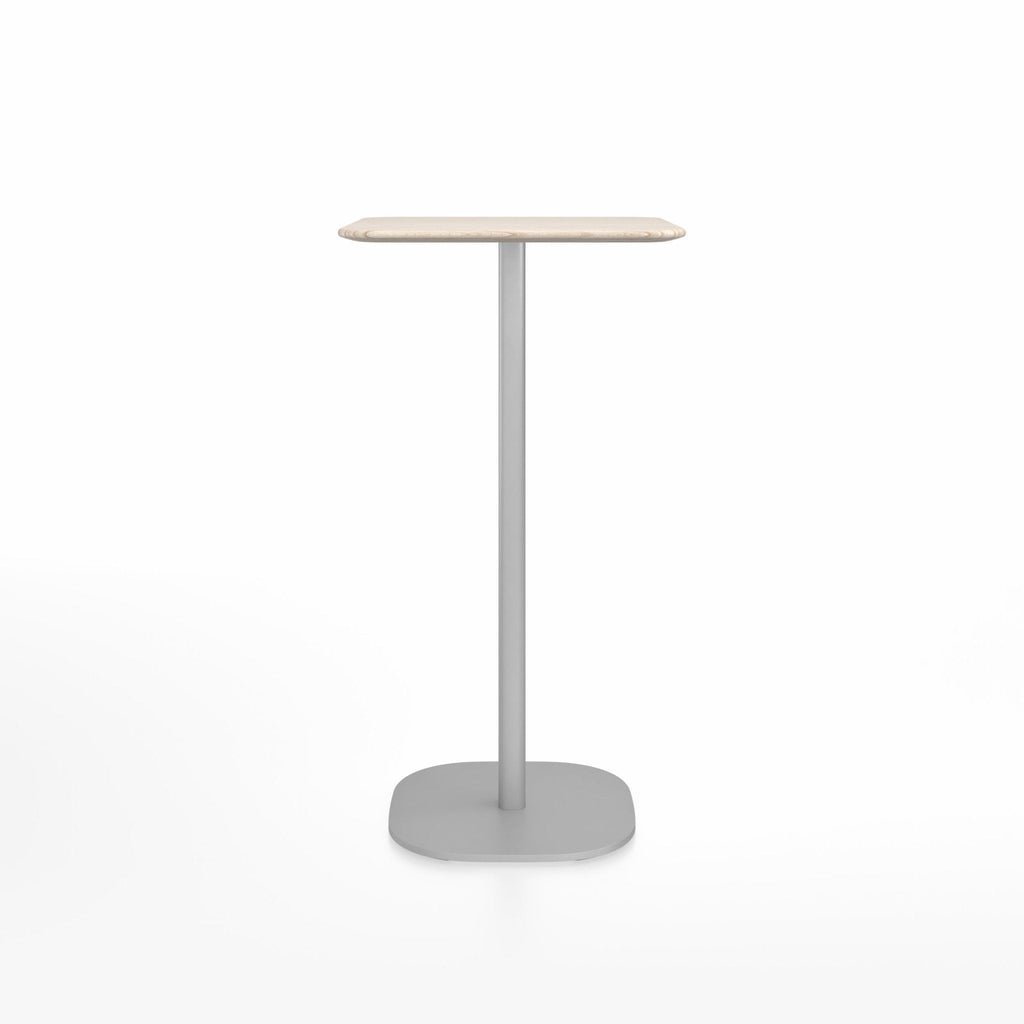 Emeco 2 Inch Bar Table - 24" x 30" Rectangular - 2INCHBT2430FALU