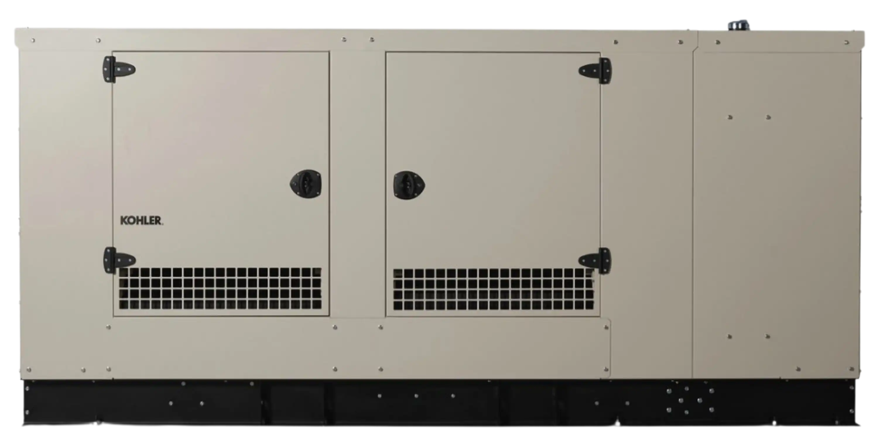Kohler 80KW 120/240V Single Phase Standby Generator Steel SCAQMD Compliant New - KG80R-QS6