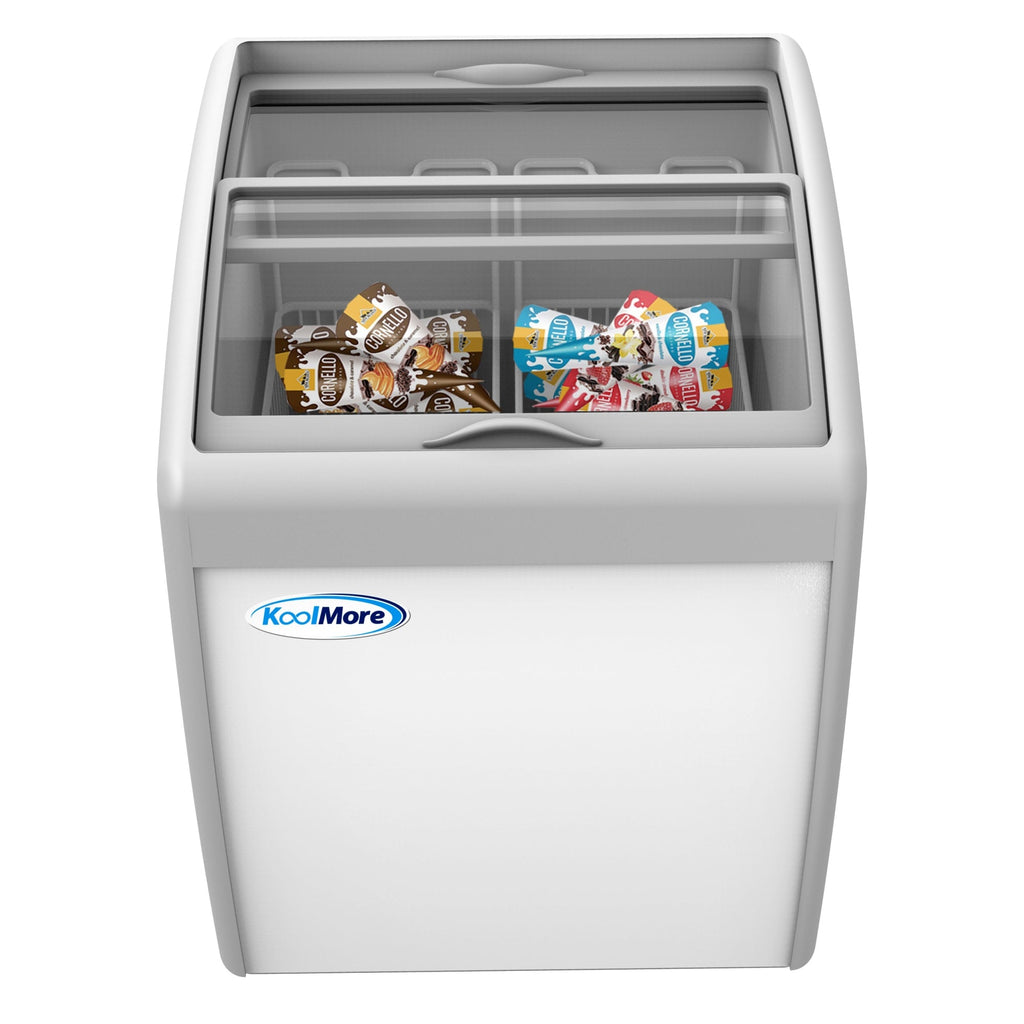 KOOLMORE 26 in. Display Ice Cream Freezer - 5.7 cu ft.  - MCF-6C
