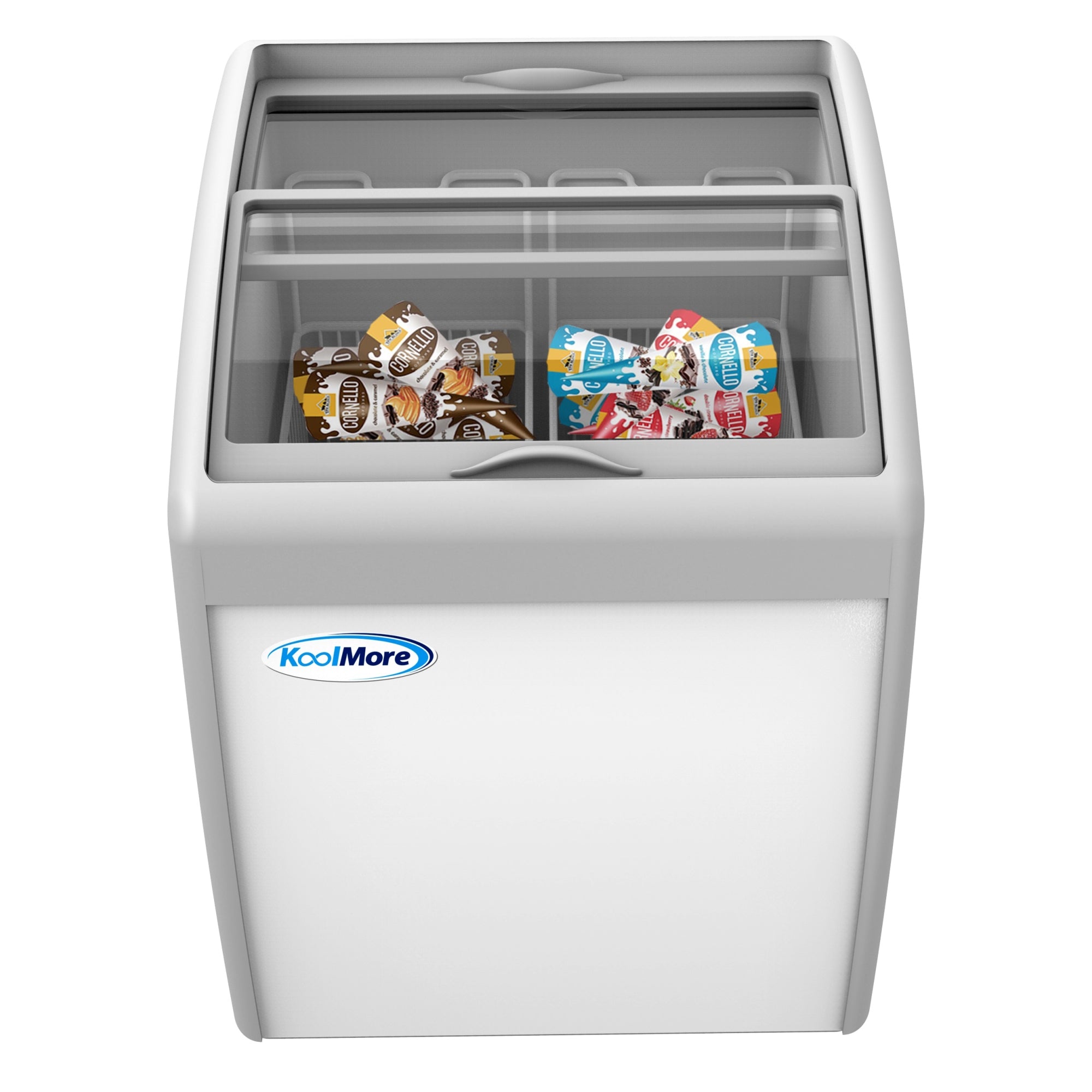 KOOLMORE 26 in. Display Ice Cream Freezer - 5.7 cu ft.  - MCF-6C