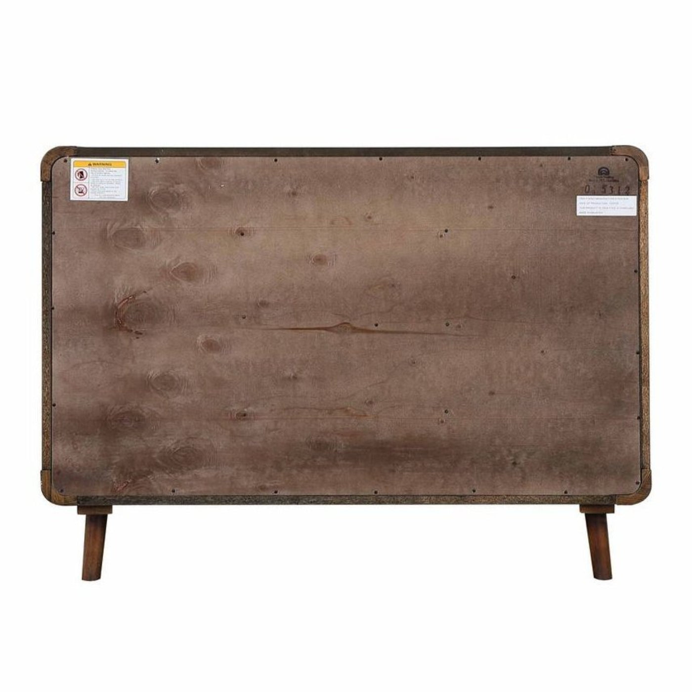 Sunset Trading Mid Century Server | 4 Drawers and 2 Storage Cabinets -  DLU-MC-SR