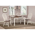Sunset Trading Andrews 5 Piece 60" Rectangular Extendable Dining Set - PK-ADW3660-C30-AW5P