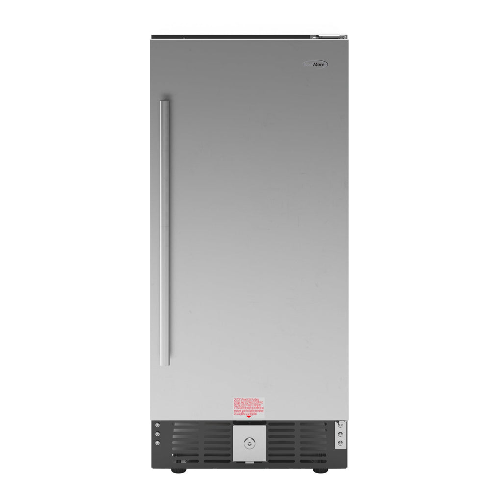 KOOLMORE 15 in. Small Stainless Steel Built-In Refrigerator and Beverage Cooler, 3 cu. ft. - KM-BIR3C-SS.