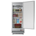 KOOLMORE 25 in. Commercial Stainless Steel 1-Door Reach-In Refrigerator, 12 cu. ft.  - RIR-1D-SS12C
