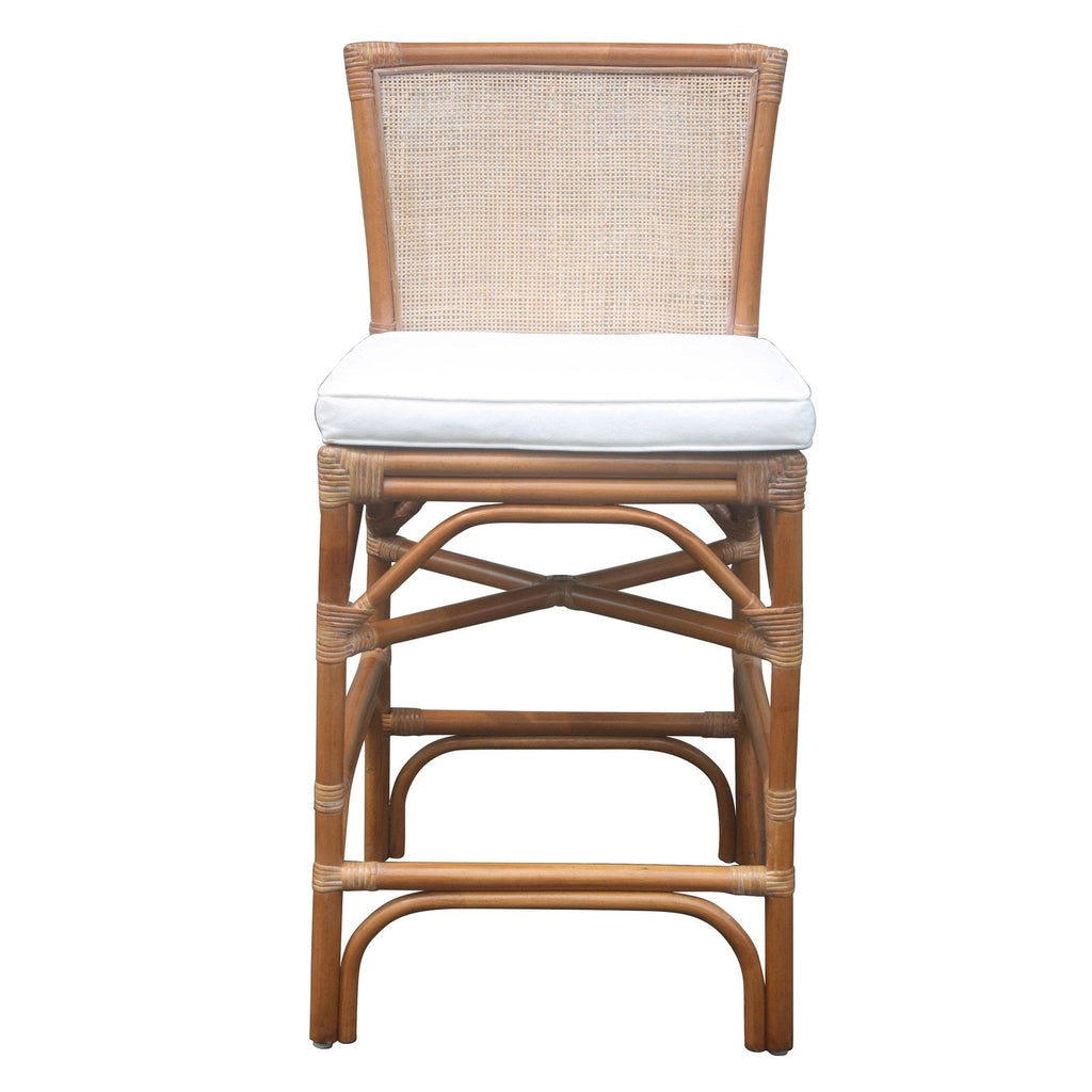 New Pacific Direct Tatum Rattan Counter Stool, (Set of 2) -  2400044