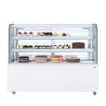 KOOLMORE KMCDHF17CWH 60 in. Refrigerated Bakery Display Case, 17.6 cu. ft. in White (KM-CDHF-17C-WH)