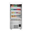 KOOLMORE KMCDA18CSS 35.5 in. Open-Air Merchandiser Grab and Go Refrigerator, 18 cu. ft. in Stainless Steel (KM-CDA-18C-SS)