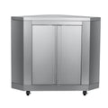 KOOLMORE 26 in. Stainless-Steel Corner Cabinet for Outdoor Kitchen  - KMOKSCCAB