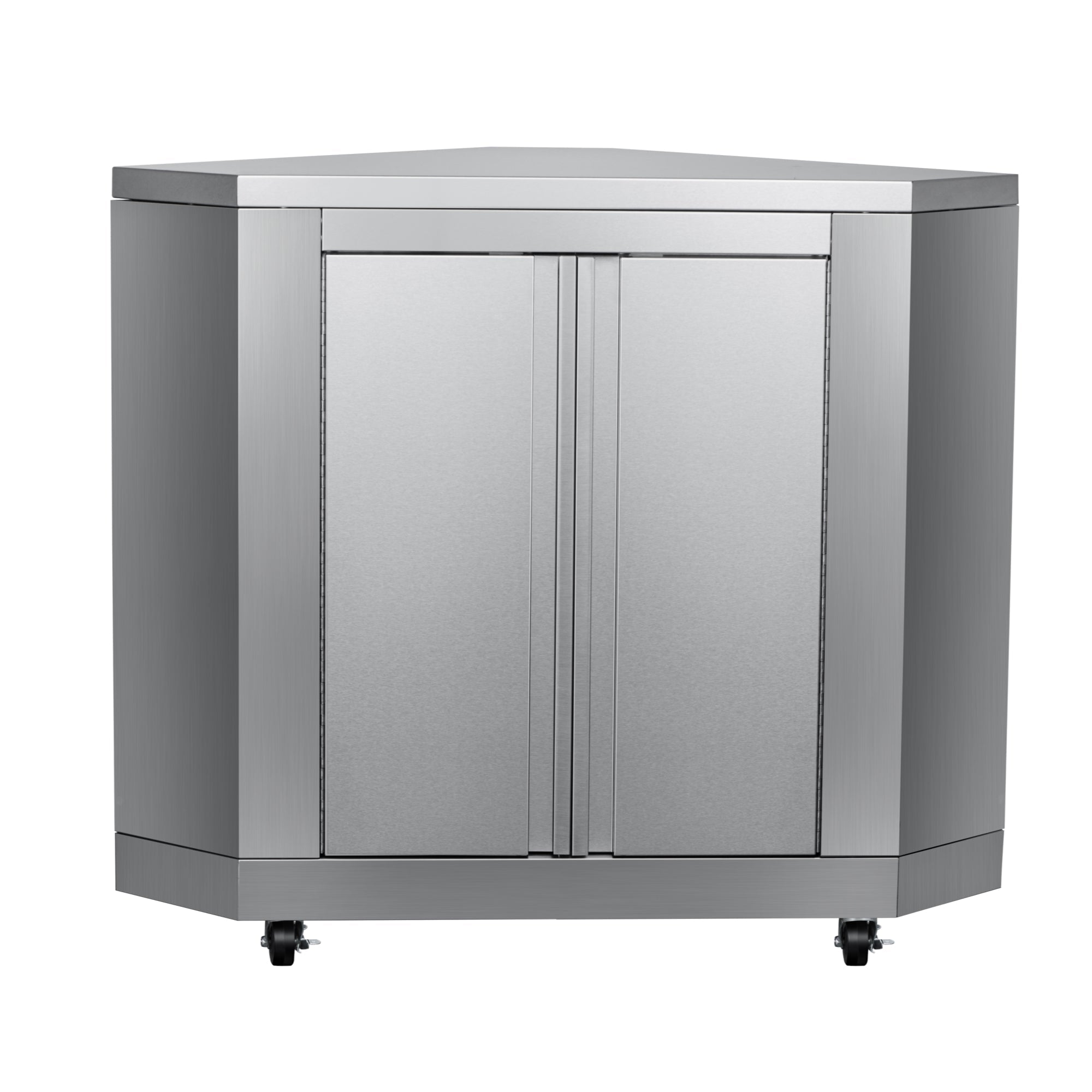 KOOLMORE 26 in. Stainless-Steel Corner Cabinet for Outdoor Kitchen  - KMOKSCCAB