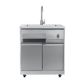 KOOLMORE 32 in. Sink with Cabinet in Stainless-Steel for Outdoor Kitchen  - KMOKSSWC