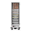 KOOLMORE 33 in. Commercial Non-Insulated Heated Holding Cabinet with Wire Racks and Glass Door in Silver - KMCH36WNGL