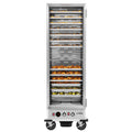 KOOLMORE 33 in. Commercial Insulated Heated Holding/Proofing Cabinet with Glass Door and 35-Pan Capacity in Silver - KMCHP36SIGL