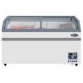 KOOLMORE 58 Inch Manual Defrost Island Chest Freezer 14 cu. ft. Capacity in White - KMISCF58MD