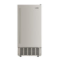 KOOLMORE KMBIM66NSS 15 in. Built-in Residential Pearl Ice Nugget Maker, 66lb /day with Drain Pump in Stainless-Steel (KM-BIM66-NSS)