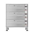 KOOLMORE KMWDM3 Three-Drawer Commercial Free Standing Warming Drawer in Stainless-Steel -  KM-WD-M3