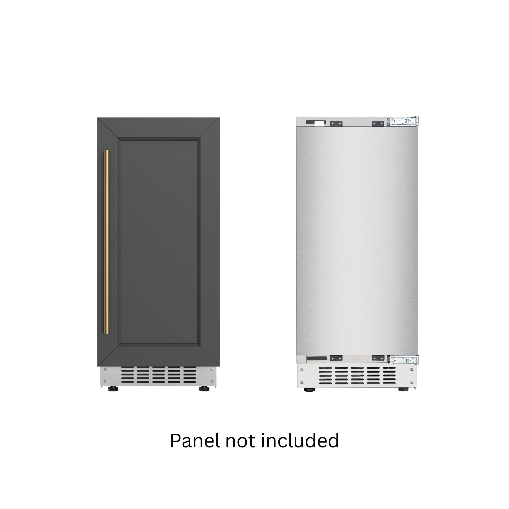 KOOLMORE KoolMore Reserve 15 in. Residential Panel Ready Ice Maker 57 lbs/24hr in Stainless-Steel  - KMBIM57PR