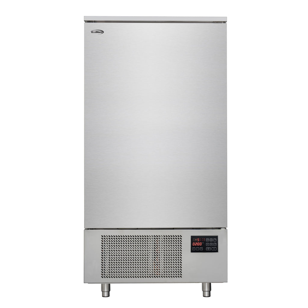 KOOLMORE 31 in. 10-Pan Commercial Reach-In Blast Chiller 88 lbs Rapid Chill / 77 lbs. Rapid Freeze with ETL for Safety and Sanitation in Stainless-Steel - KMCBLC10