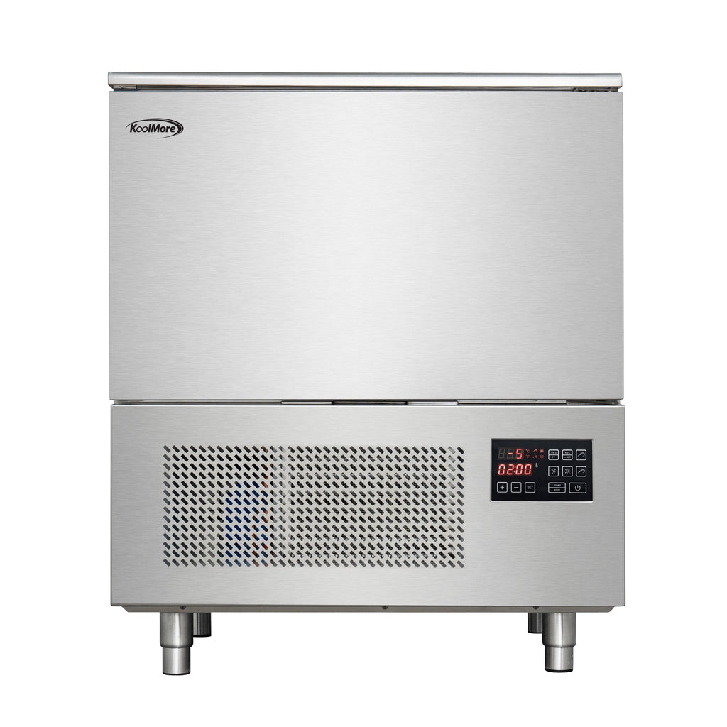 KOOLMORE 30 in. 5-Pan Commercial Countertop Blast Chiller 30 lbs Rapid Chill / 26.5 lbs Rapid Freeze with ETL for Safety and Sanitation in Stainless-Steel  - KMCBLC5