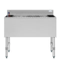 KOOLMORE KMUIB1836 36 in. Commercial Underbar Ice Bin with Siding Lid in Stainless Steel  - KM-UIB-1836