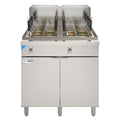 KOOLMORE Commercial 22 Gallon Natural Gas Stainless Steel Pasta Cooker With 12 Baskets and 140,000 BTU - KMPC12NG