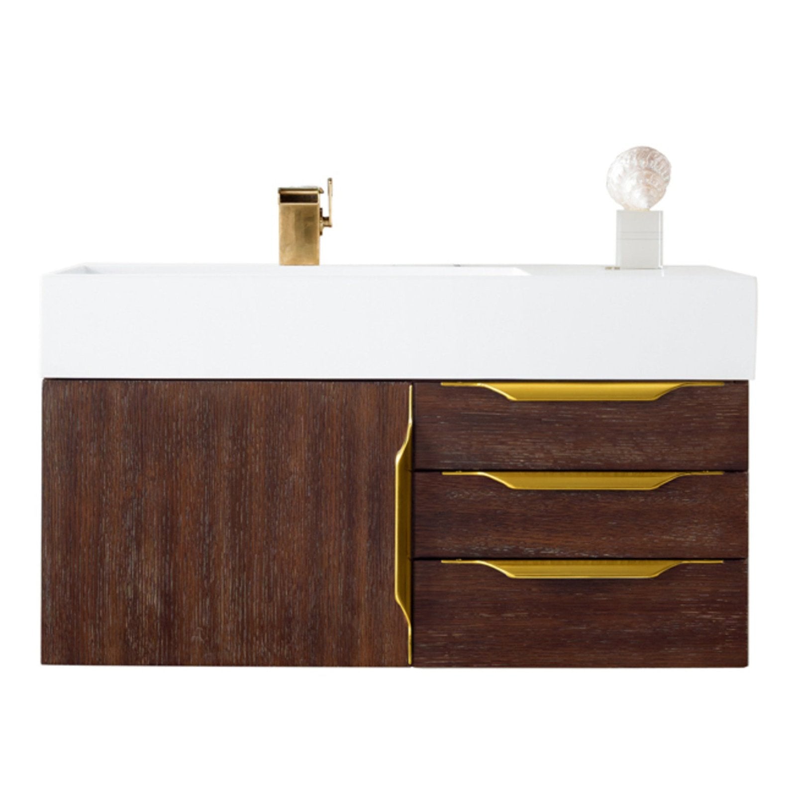 James Martin Vanities Mercer Island 36" Single Vanity - 389-V36-AGR-G-DGG