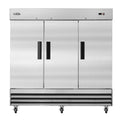KOOLMORE 82 in. Three-Door Reach-In Freezer 72 cu ft. -  RIF-3D-SS