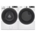 Whirlpool 4.5 cu. ft. Smart Front Load Washer & Whirlpool 27 Inch Smart Electric Dryer - WFW5720RW
