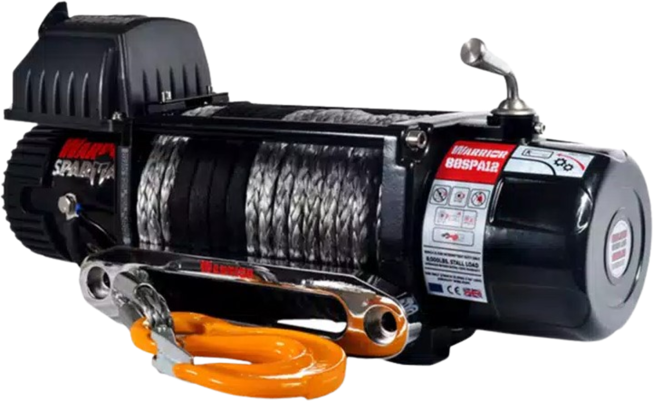 DK2 6000-SR 6,000 lbs. Capacity Warrior Spartan Electric Synthetic Winch New - 6000-SR